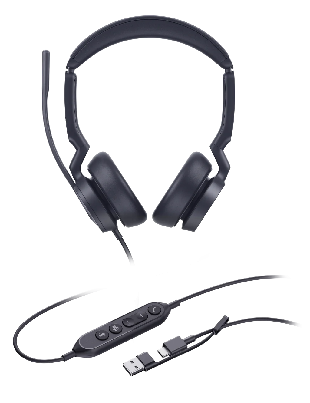 Yealink UH46 Dual Teams USB-C/A headset - Image 2